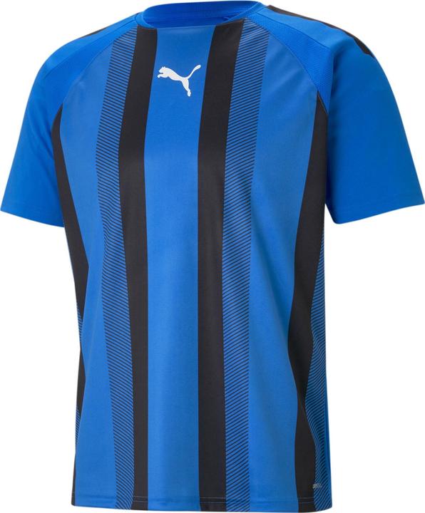 Electric Blue, Black, White