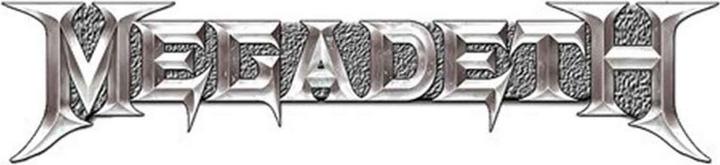Produktbild Megadeth Chrome Logo Badge
