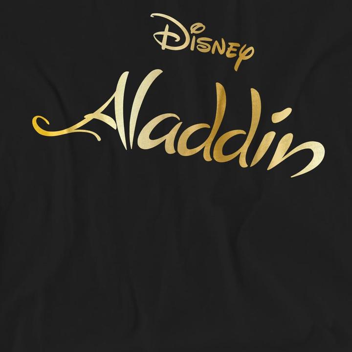 Actual product image Aladdin Unisex Adult Logo T-Shirt (XL)