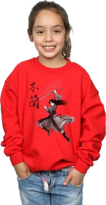 Immagine prodotto Disney Mulan Movie Sword Jump Felpa Ragazze (152, 158)