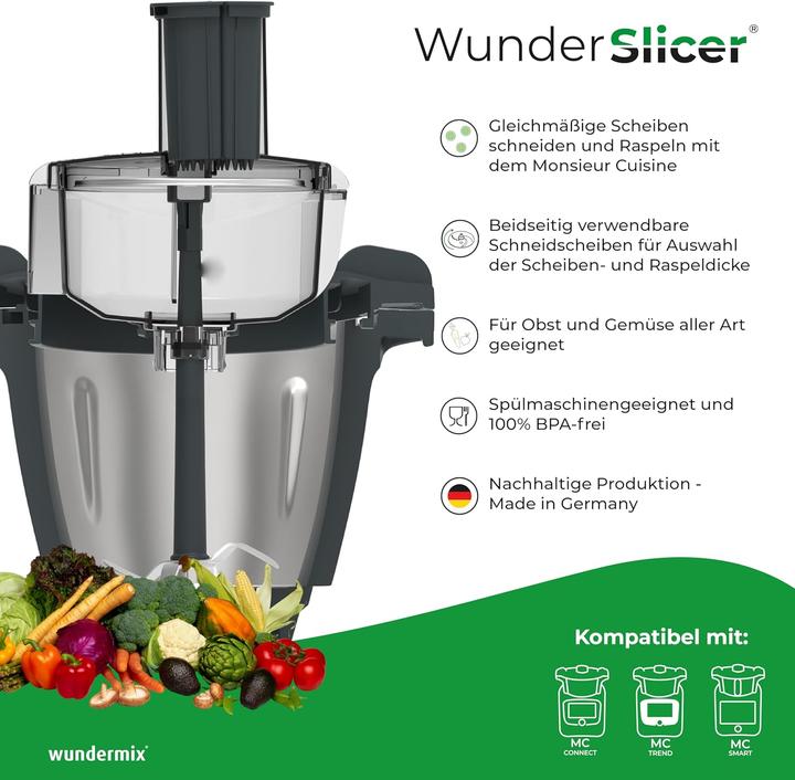 Produktbild Wundermix WunderSlicer - Aufsatz für Monsieur Cuisine