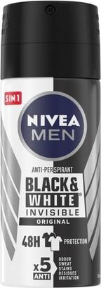 Produktbild NIVEA Menack&White Invisible Original Antiperspirant 100Ml (Spray, 100 ml)