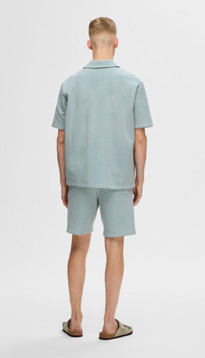 Immagine prodotto Selected Homme Camicia a maniche corte in seersucker (L)