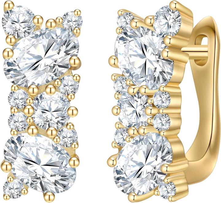 Image du produit Rafaela Donata Créoles pour femmes - 36616 (Argent Sterling)