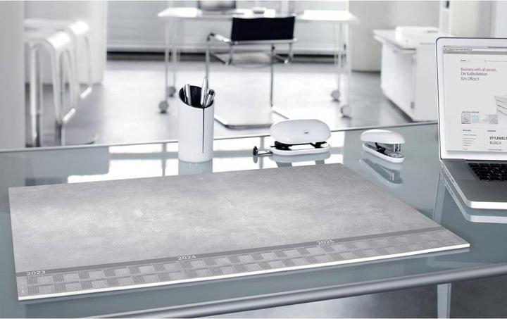 Produktbild Sigel Schreibtischunterlage Just Concrete grau 30 Blatt