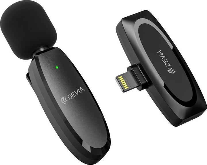 Actual product image Devia microphone for smartfon Kintone Lightning black