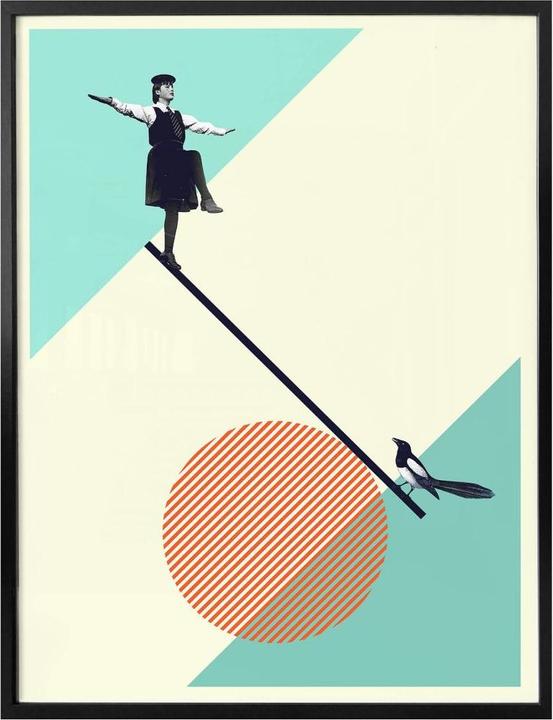 Actual product image Trenddeko B is for Balance (30 x 40 cm)