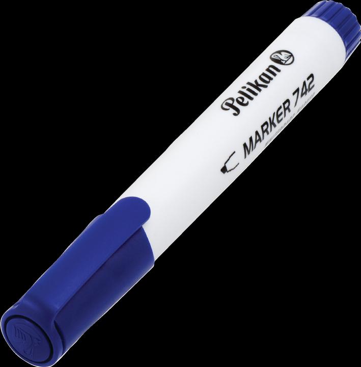 Produktbild Pelikan 742 Marker (e) Meissel (Blau, 1 mm, 10 x)