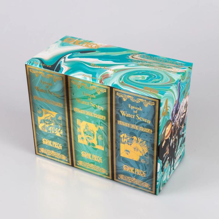 Produktbild One Piece Sammelschuber 4: Water Seven (inklusive Band 33–45) (Deutsch, Eiichiro Oda, Ayumi von Borcke, 2023)