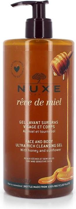 Actual product image Nuxe Rêve De Miel - Gel Surgras Visage Et Corps (750 ml)