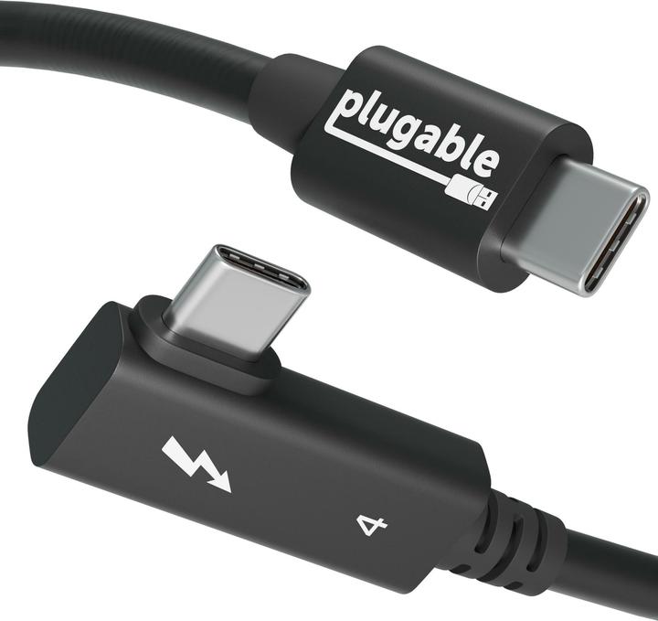 Produktbild Plugable Thunderbolt4 240W EPR Cable (0.80 m, USB 4.0)