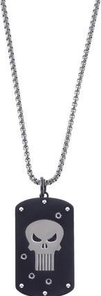 Disney Punisher Marvel Steel Men's Necklace C600693L-M.CS