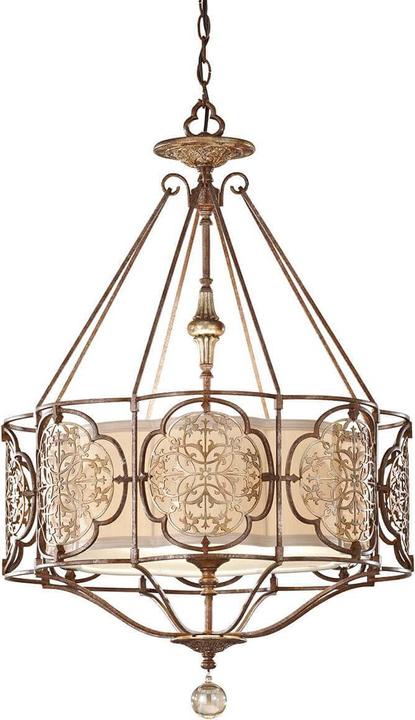 Produktbild Elstead Lighting Marcella Hängeleuchte E27 3-fach Britische Bronze, oxidierte Bronze (E27)