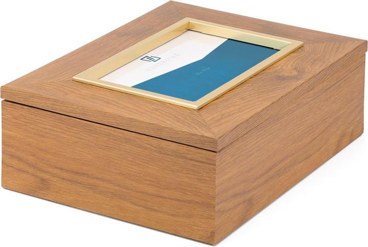 Produktbild Zilverstad Fotobox Marseille 15x10 braun/gold 7172090 (15 x 10 cm)