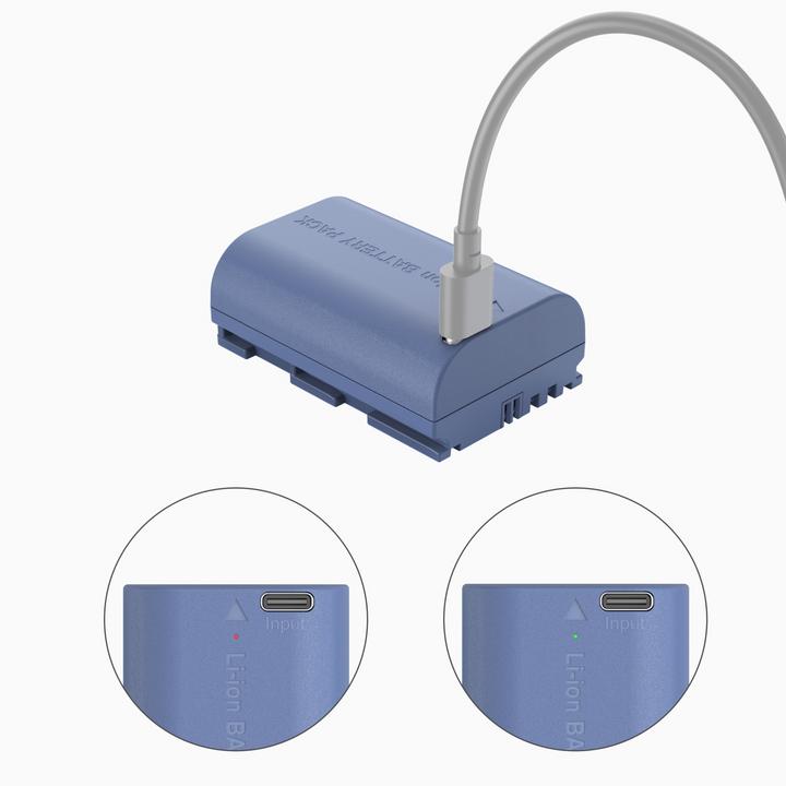 Image du produit SmallRig 4264 LP E6NH Batterie de caméra rechargeable USB C (Batterie de l'appareil photo)