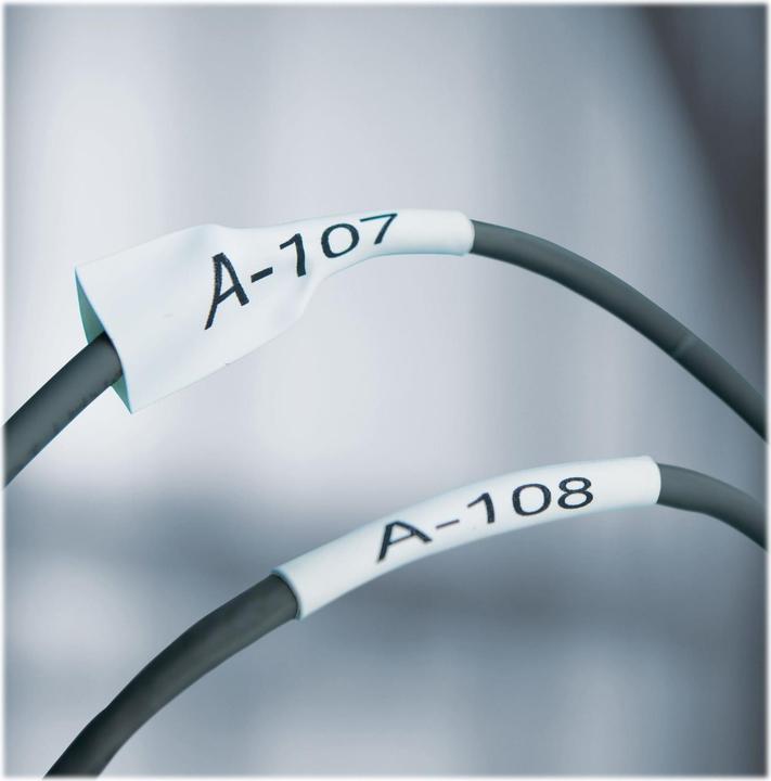 Produktbild Dymo XTL Heissschrumpfschlauch (3.50 cm, Weiss)