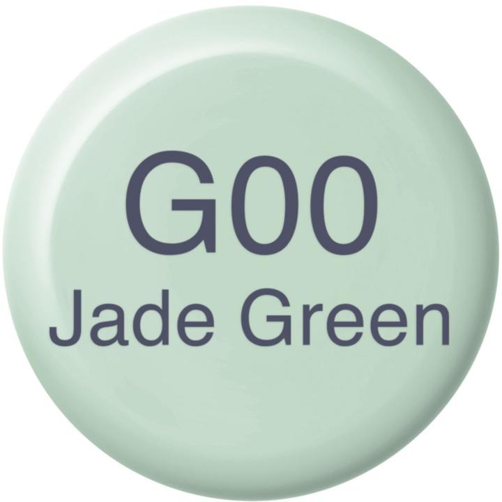 Actual product image Copic Ink Ink Type G - 00 (G- Jade Green)