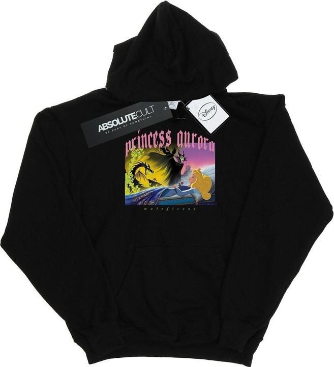 Immagine prodotto Disney Sleeping Beauty And Maleficent Felpa con Cappuccio Uomo (4XL)