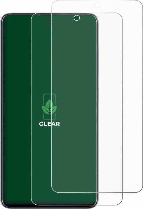 Productafbeelding ScreenLeaf Beschermfolie duurzame screenprotector screenprotector folie helder transparant (2 Stuk, Samsung Galaxy A51)