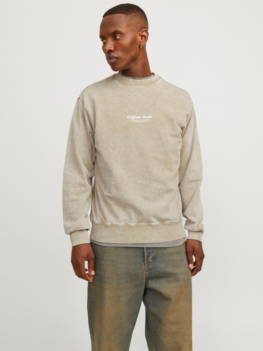Actual product image Jack & Jones Printed sweatshirt with round neck Sweatshirt with round neck (XS)
