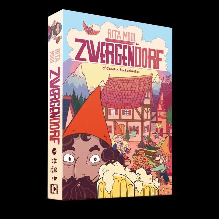 Actual product image Skellig Games Kennerspiel Dwarf Village (German)