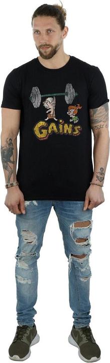Image du produit The Flintstones - T-shirt BAM BAM GAINS DISTRESSED - Homme (L)