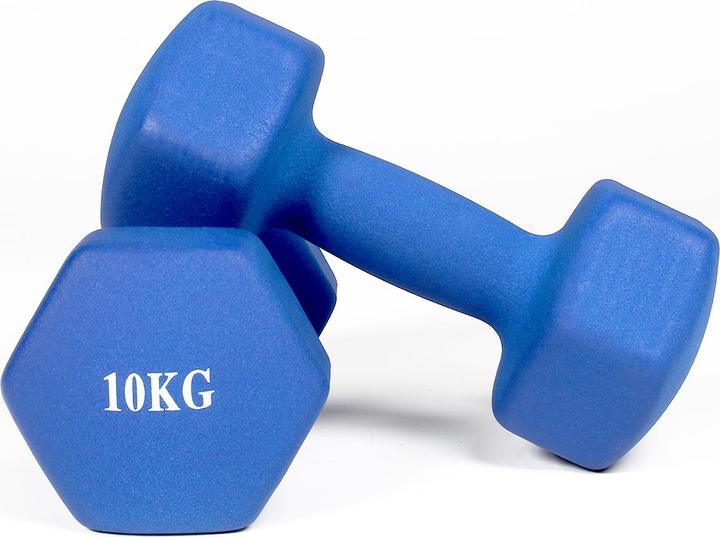 Gladiatorfit Neopren-Hanteln (2 x 10 kg)