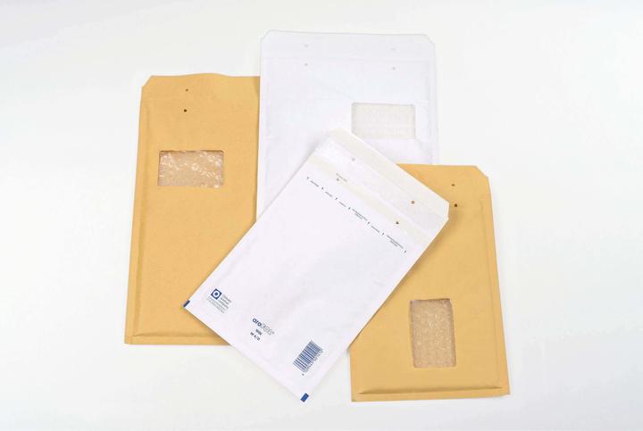 Actual product image Arofol Bubble envelopes with window left 4/D (100 x)