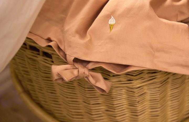Produktbild Filibabba Juniorbettwäsche – Cool Summer Stickerei – Frappé