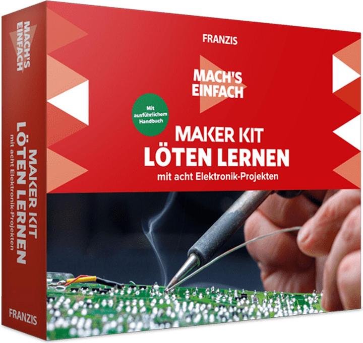 Actual product image Franzis Maker Kit - Make it easy: Learn to solder