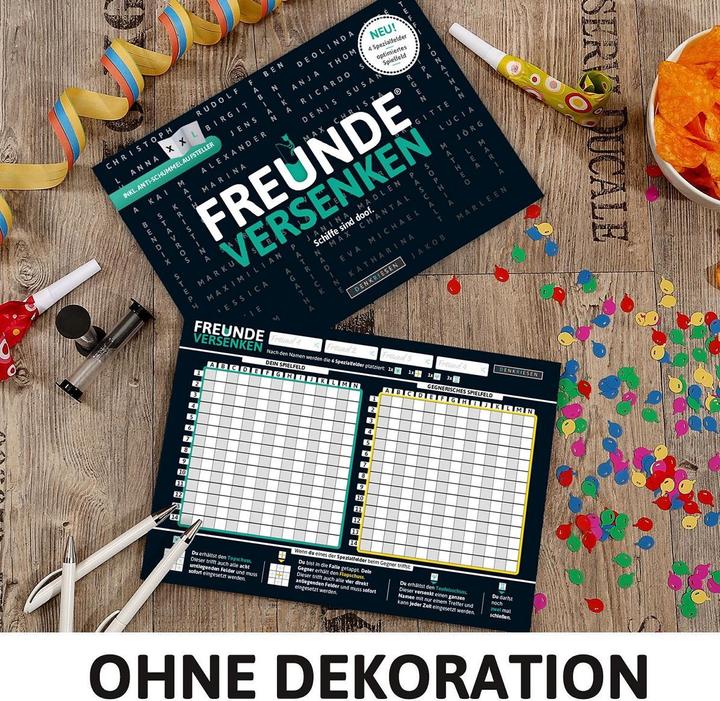 Actual product image Denkriesen Friends sink - ships are stupid (German)