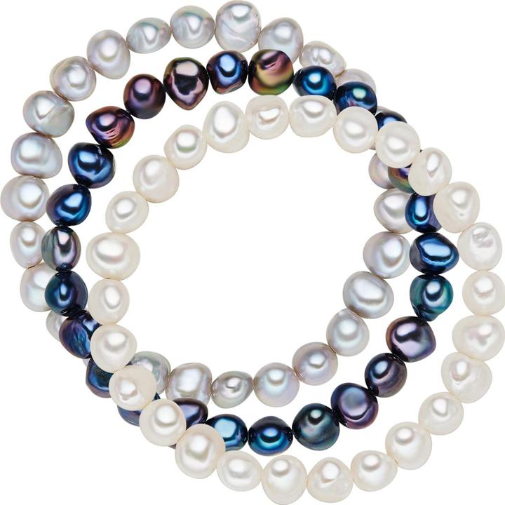 Valero Pearls Damen Süsswasser-Zuchtperle 19,0 cm - 3970 (19 cm, Süsswasser-Zuchtperle)