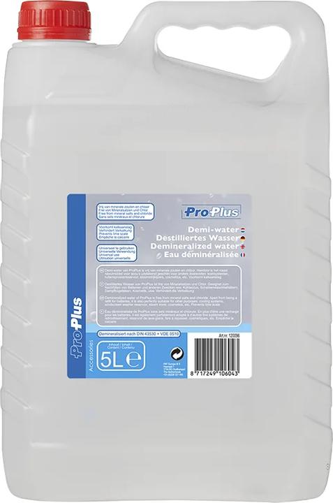 Produktbild ProPlus Destilliertes Wasser 5 Liter, DIN 43530 + VDE 0510