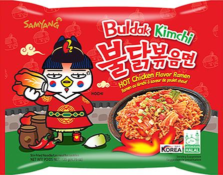 Produktbild Samyang Buldak Hot Chicken Kimchi (140 g)