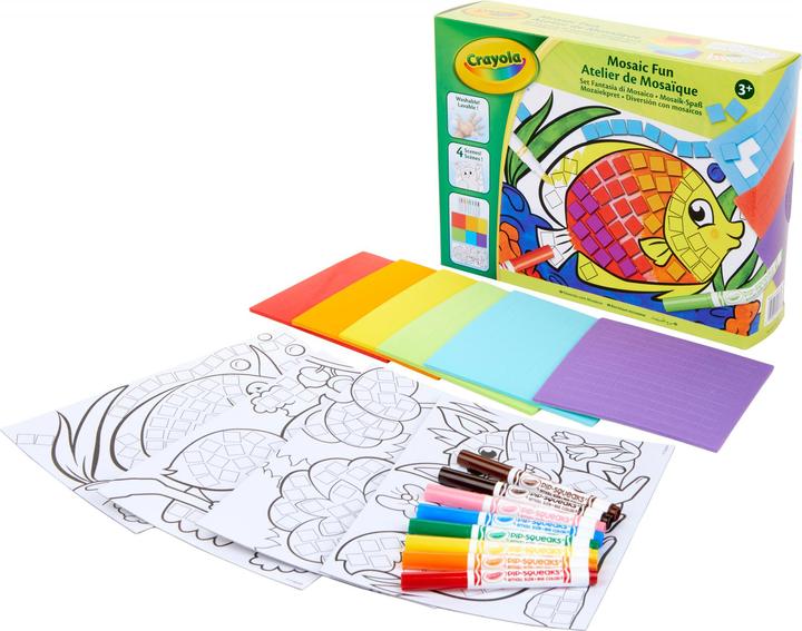 Actual product image Crayola Mozaiekpret met pins