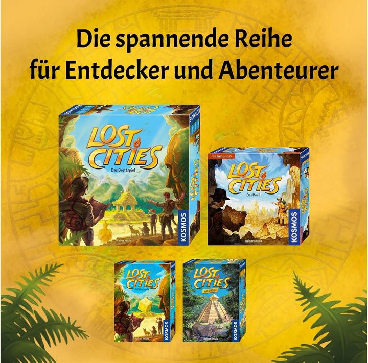 Produktbild Kosmos Familienspiel Lost Cities Roll & Write (Deutsch)