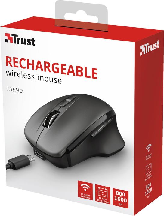 Produktbild Trust Maus Themo Wireless (Kabellos)