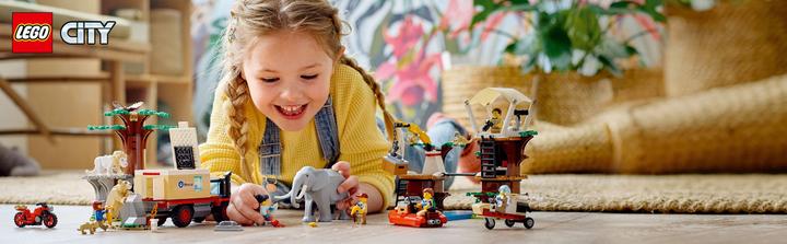 Image du produit LEGO Camp de sauvetage des animaux (60307, LEGO City, LEGO difficiles à trouver)