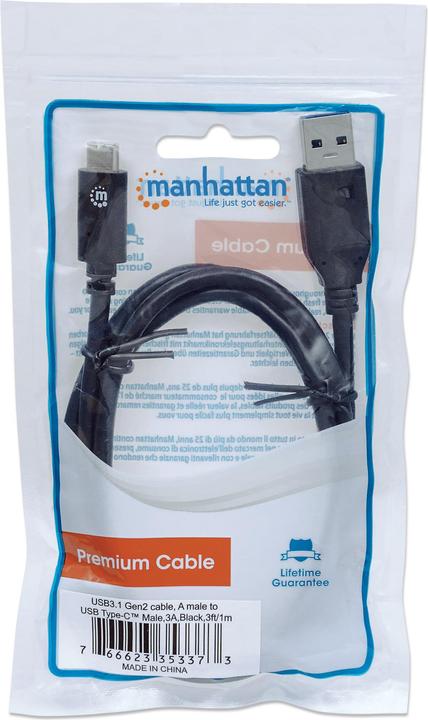 Immagine prodotto Manhattan USB 3.1 Gen2 (1 m, USB 3.1)