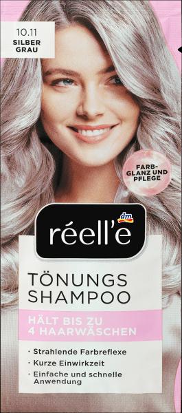 Actual product image Réell‘e Tint shampoo silver gray 10.11 (Silver grey 10.11)