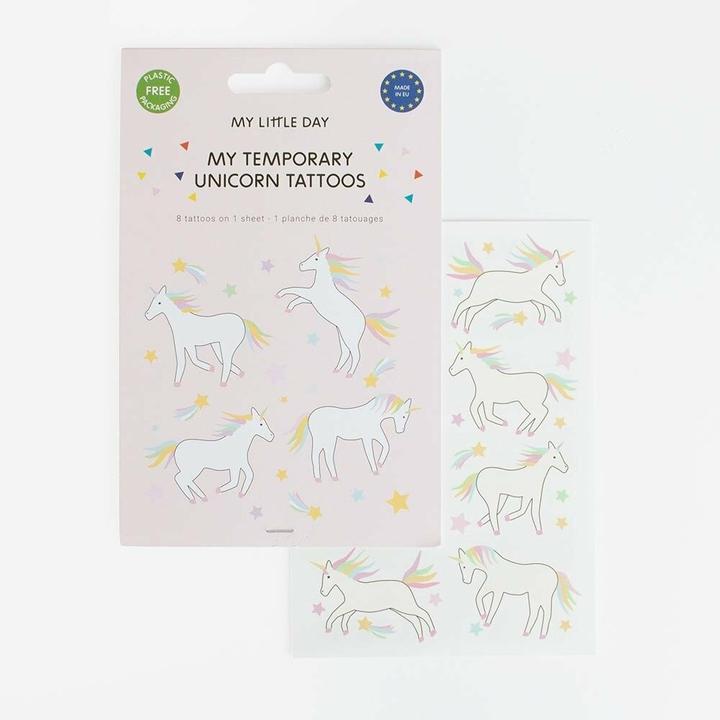 Produktbild My Little Day Kinder-Tattoos, Einhorn