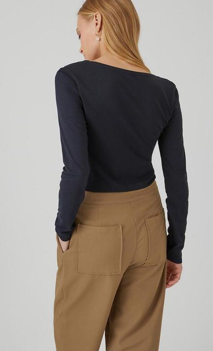 Produktbild La Redoute Collections T-Shirt mit V-Ausschnitt (XL)