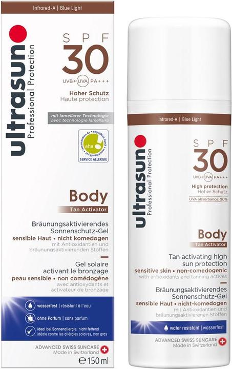 Produktbild Ultrasun Body Tan Activator (Sonnengel, SPF 30, 150 ml, 225 g)