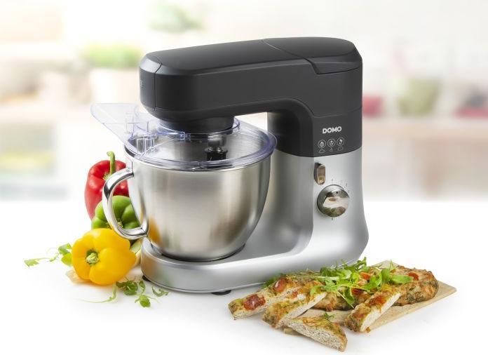 Productafbeelding Domo Keukenmachine complete set 4,5 liter kom DO9182KR Professionele kneedmachine (1000 W)