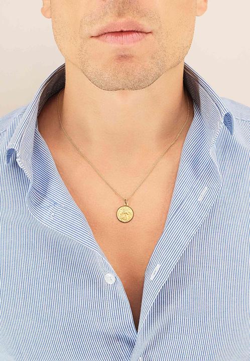 Produktbild Muau Medaille Christophorus (750/18K Gelbgold)