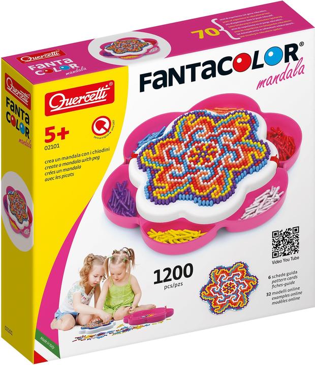 Produktbild Quercetti Pixel Kunst Mandala (1200 Teile)