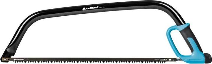Image du produit Cellfast Scie à archet Ergo 610 mm pour la coupe de bois frais et sec, acier carbone de haute qualité