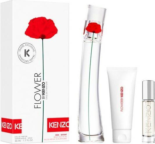 Actual product image Kenzo Flower Edp Spray 50 ml Sets (Eau de parfum, 75 ml)