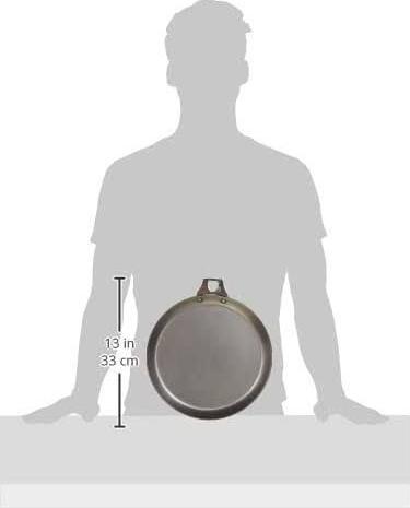 Actual product image de Buyer Mineral B Element Crepes Pan without handle Induction (26 cm, Crêpe pan, Steel)