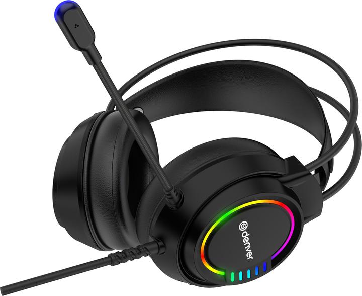 Immagine prodotto Denver con microfono Electronics GHS130 Nero Giochi (Cablato)
